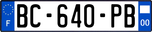 BC-640-PB