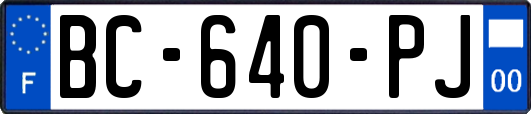 BC-640-PJ
