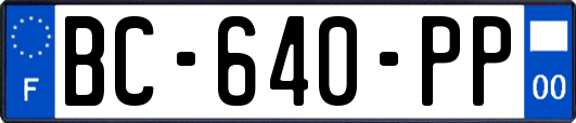 BC-640-PP