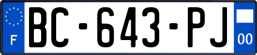 BC-643-PJ