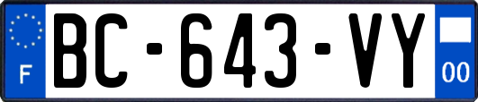 BC-643-VY
