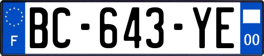 BC-643-YE