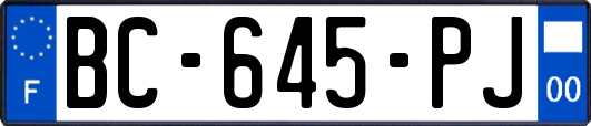 BC-645-PJ