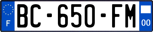 BC-650-FM