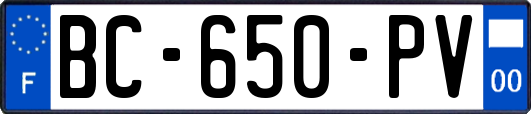 BC-650-PV
