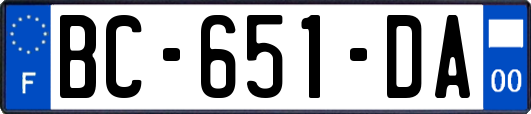 BC-651-DA