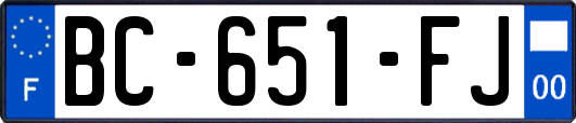 BC-651-FJ