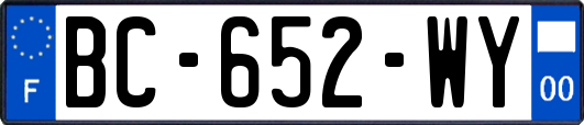 BC-652-WY