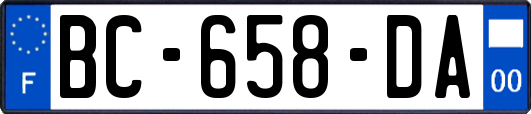 BC-658-DA