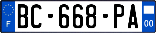 BC-668-PA