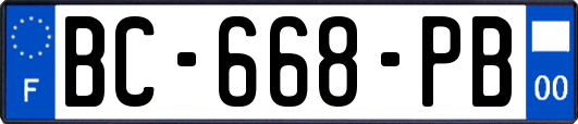 BC-668-PB
