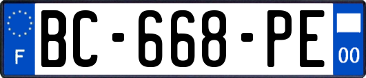 BC-668-PE