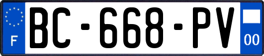 BC-668-PV