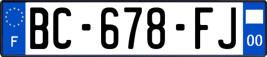 BC-678-FJ