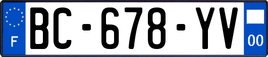 BC-678-YV