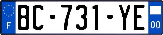 BC-731-YE