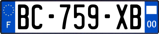 BC-759-XB