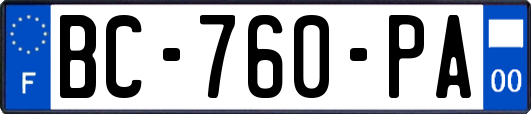BC-760-PA
