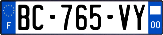 BC-765-VY