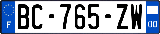 BC-765-ZW