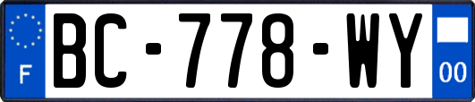 BC-778-WY