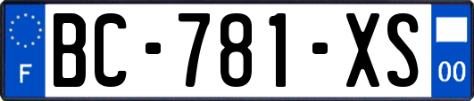 BC-781-XS