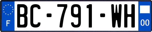 BC-791-WH