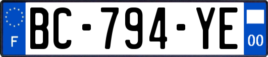 BC-794-YE