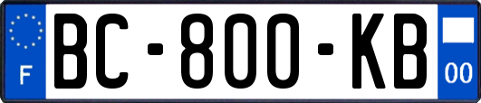 BC-800-KB