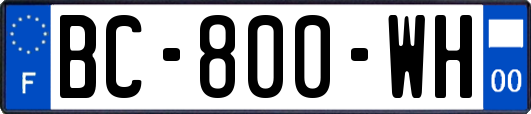 BC-800-WH