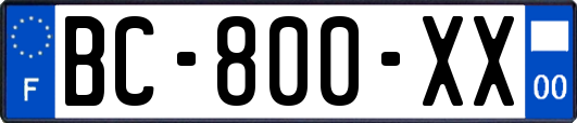 BC-800-XX