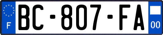 BC-807-FA