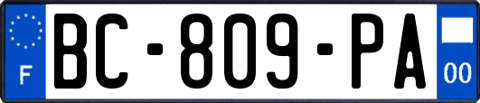 BC-809-PA