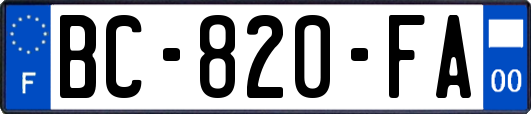 BC-820-FA