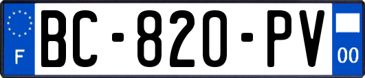 BC-820-PV