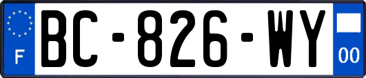 BC-826-WY