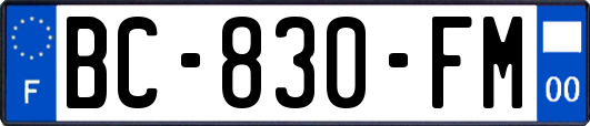 BC-830-FM
