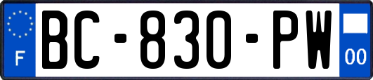 BC-830-PW