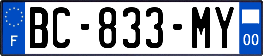 BC-833-MY
