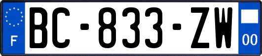 BC-833-ZW