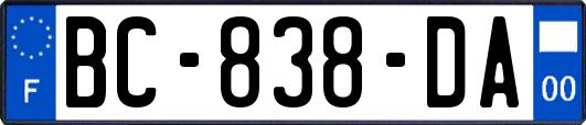 BC-838-DA