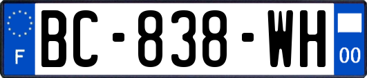 BC-838-WH