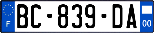 BC-839-DA