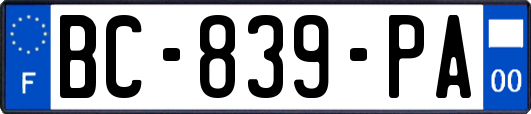 BC-839-PA
