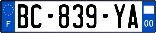 BC-839-YA