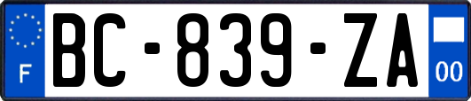 BC-839-ZA