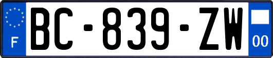 BC-839-ZW