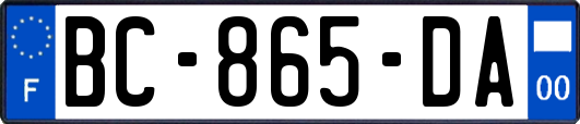 BC-865-DA