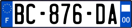 BC-876-DA