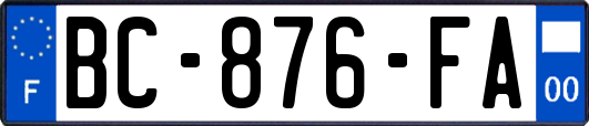 BC-876-FA